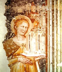 Detail van St. Catharina van Siena